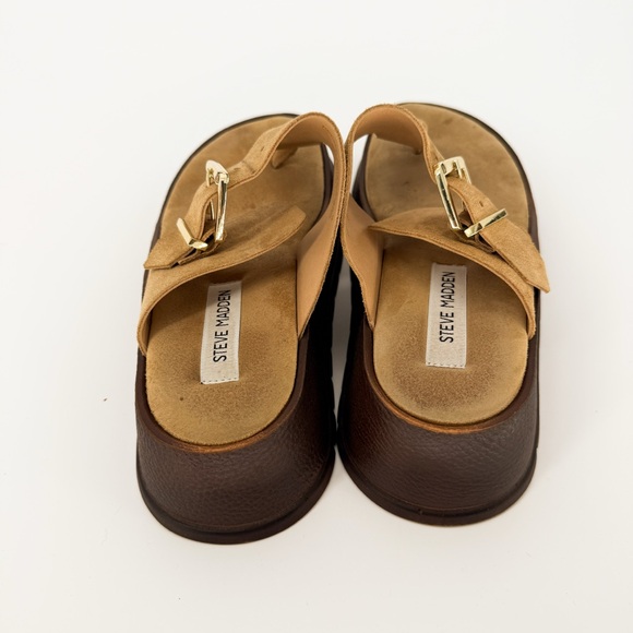 Steve Madden Docker Platform Sandals Size 9 - Picture 3 of 8